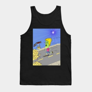 Skate To Hell! (back logo) Tank Top